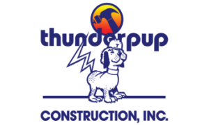 thunderpup construction logo
